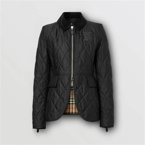 burberry monogram motif quilted riding coat|monogram motif quilted riding coat .